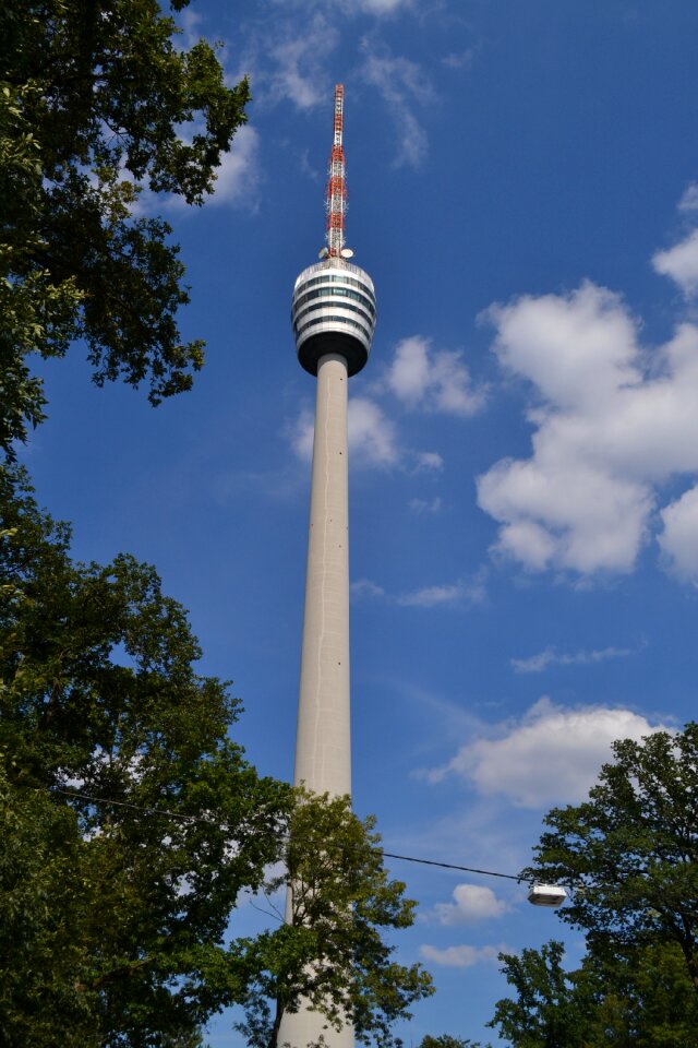 Radio tower architecture landmark