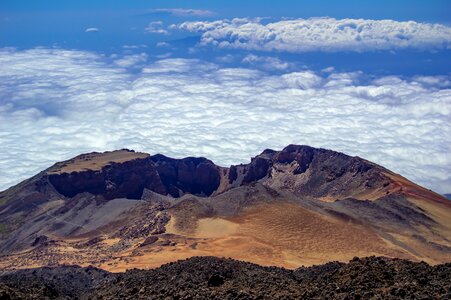 Mountain spain crater