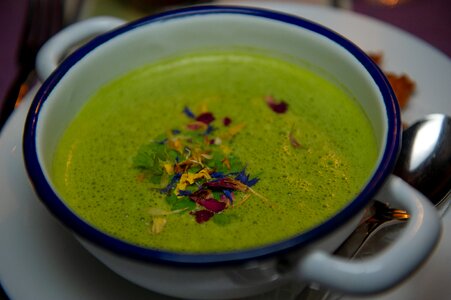 Spinach food bowl photo