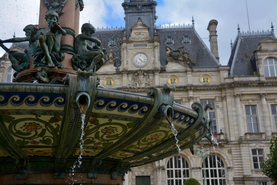 Town hall water limoges