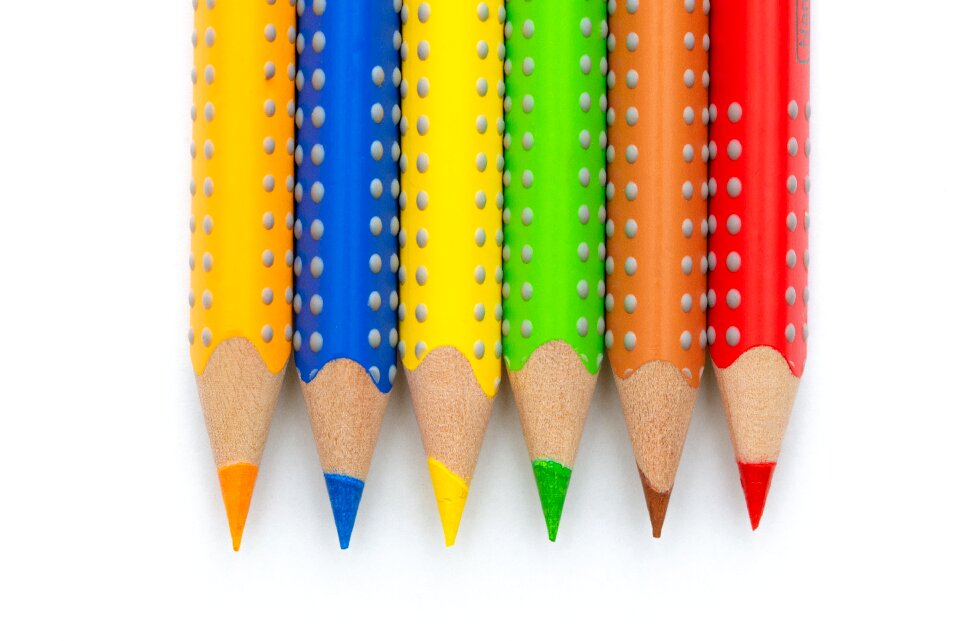 Painting colorful stationery
