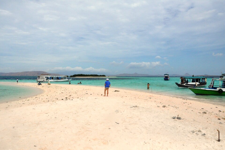 Komodo rinca island beach photo