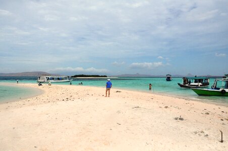 Komodo rinca island beach photo