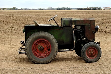 Historically tractors agriculture photo
