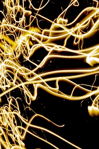 Creative flow motion veil