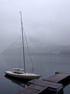 Water fog landscape photo
