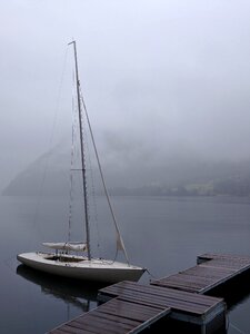 Water fog landscape