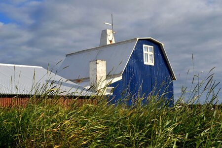 House sky nature