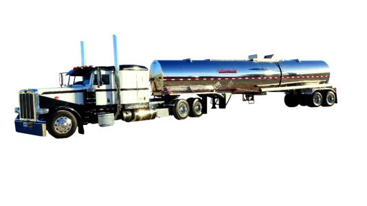 Tank vehicle transport