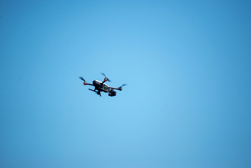 Drone surveillance flight