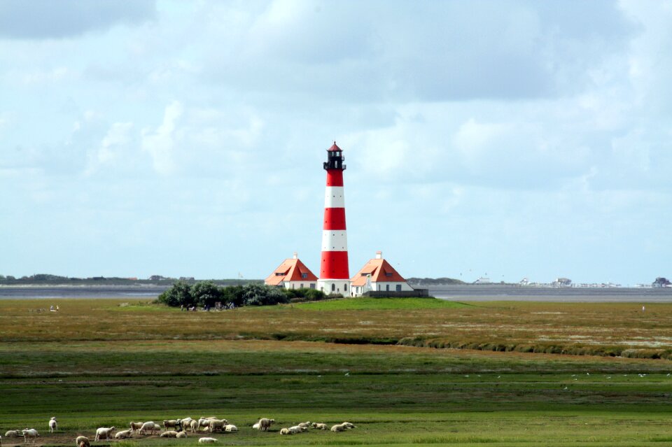 Nordfriesland coast landscape