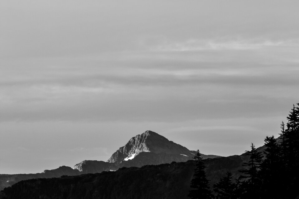 Nature panorama mountains