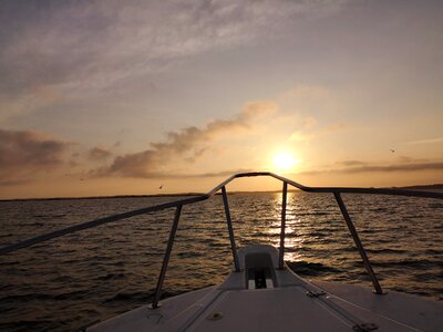 Sky summer boat photo