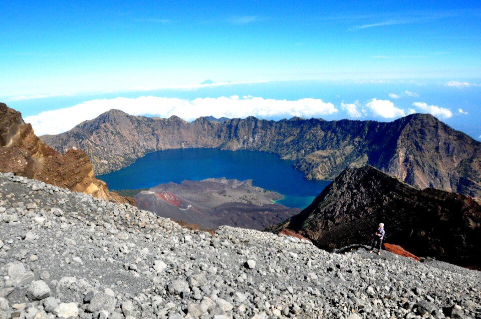 Hike panorama travel