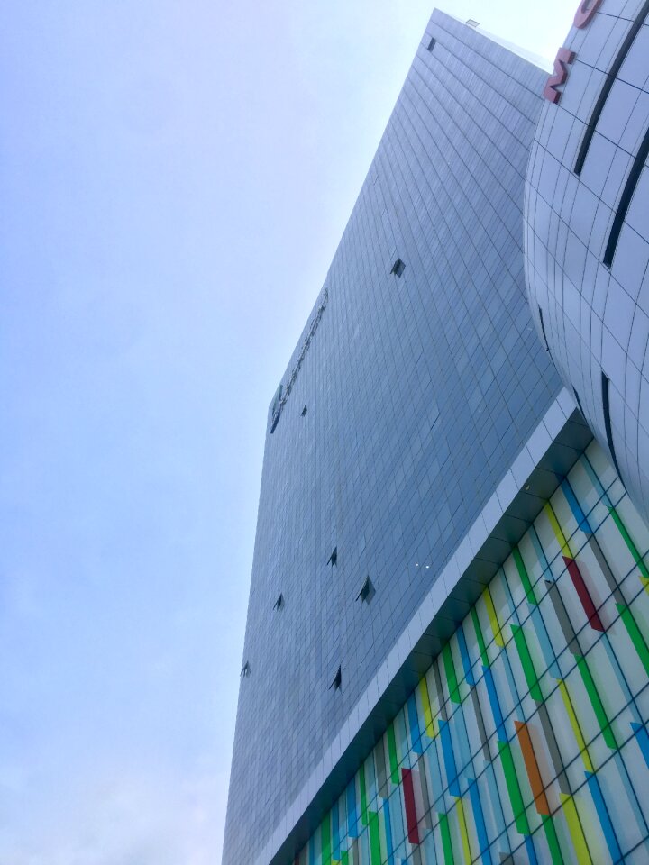 Corporate urban skyscraper