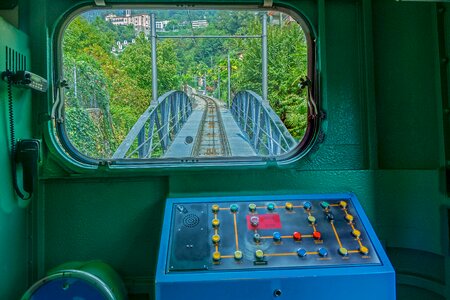 Funicular railway switzerland passenger transport photo