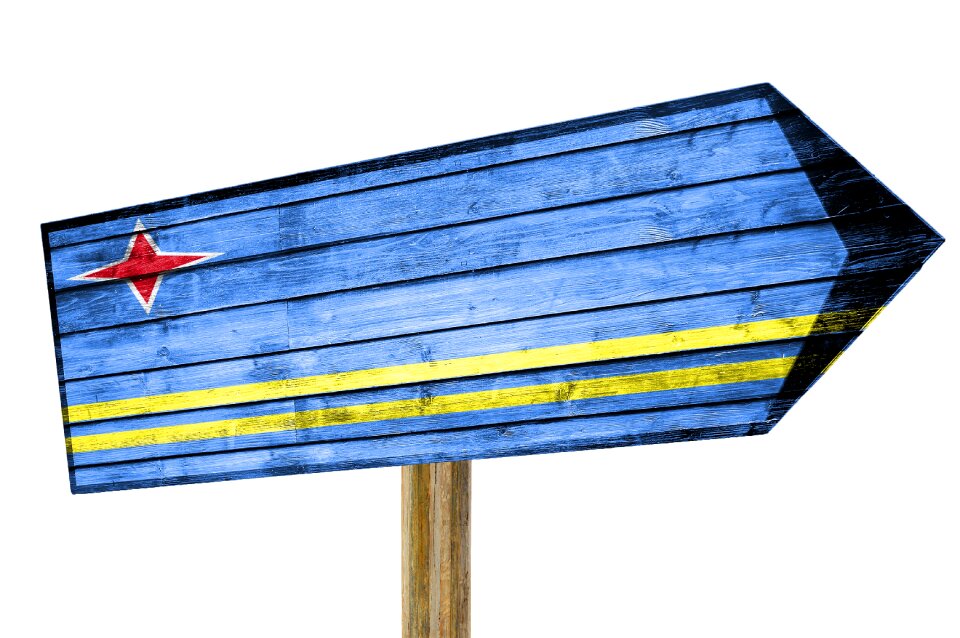 Direction flag highway