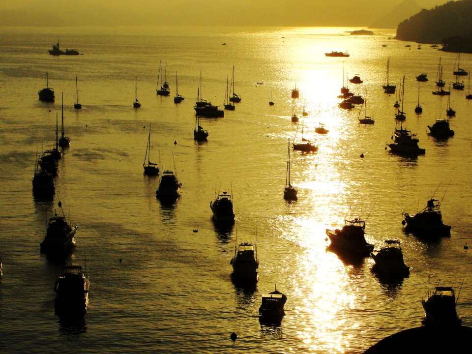 Boats rio de janeiro botafogo beach