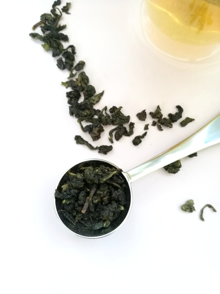Oolong glass spoon