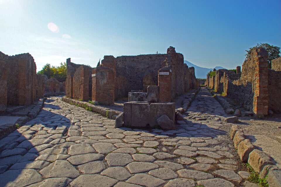 Roman archaeology ruin