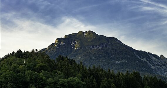 Panorama mountains alpine photo