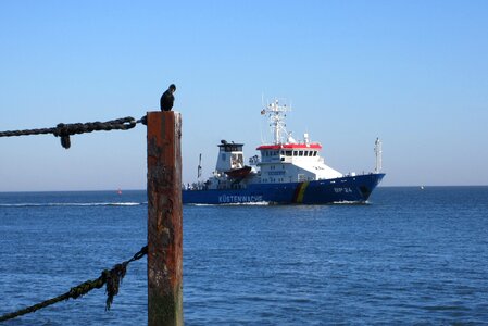 Coast guard coast horizon photo