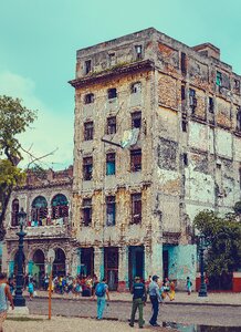 Vintage old colorful