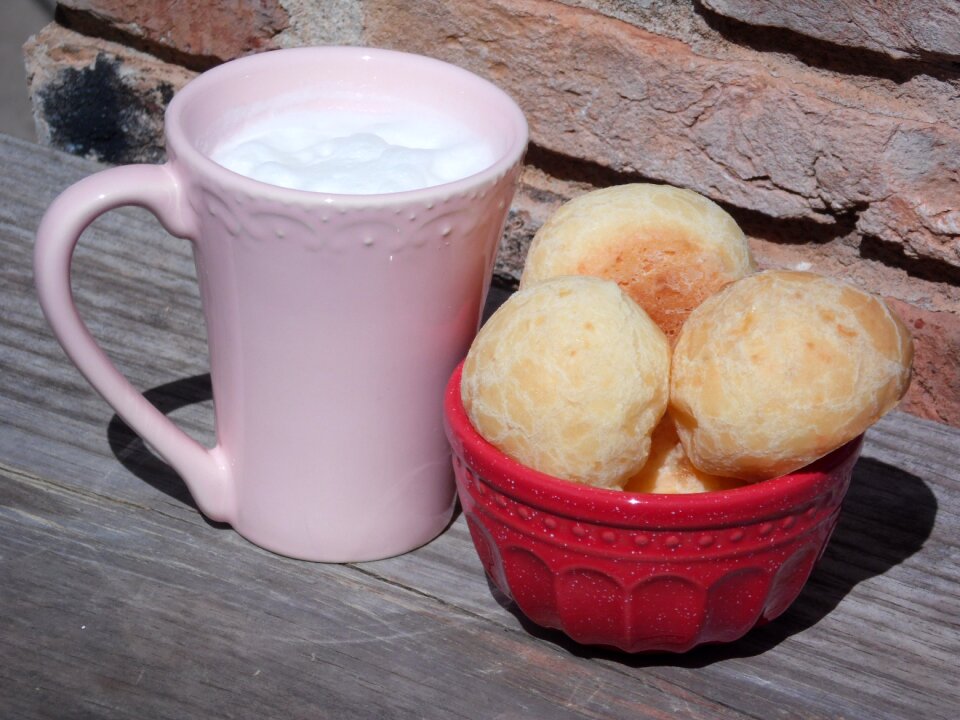 Cheese bread afternoon coffee snack
