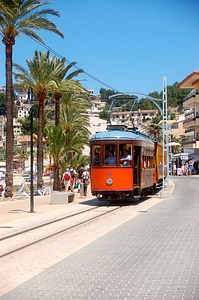 Train road transport photo