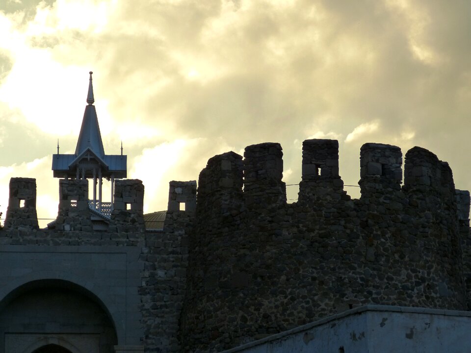 Castle fortress architecture