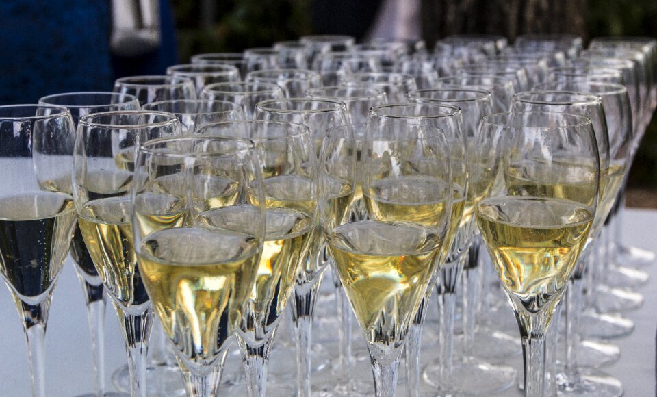 Glasses feast party