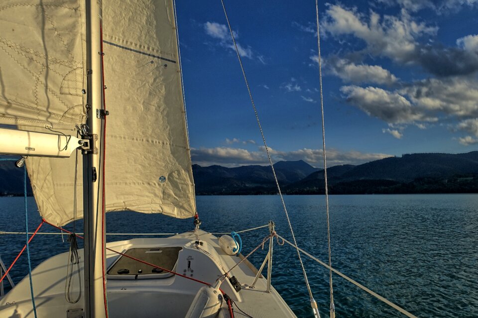 Sail tegernsee water