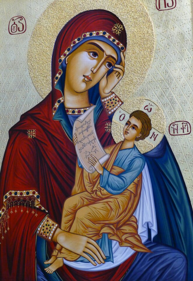 Christ jesus madonna