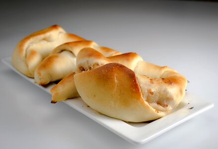 Savory gray bread