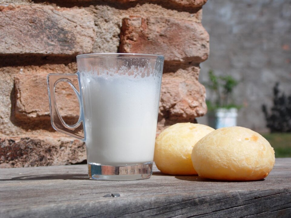 Cheese bread afternoon coffee snack