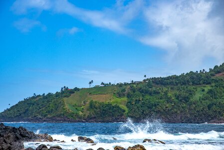 Surf rough sea