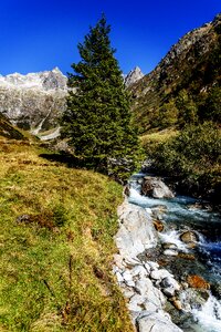 Landscape idyllic switzerland