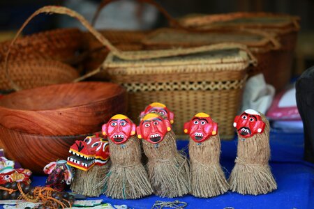 Crafts traditional luang prabang photo