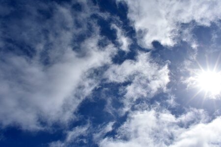 Outdoor sun blue