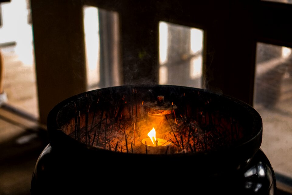 Lantern pottery japan