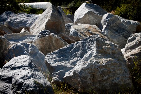 Granite natural pebble photo