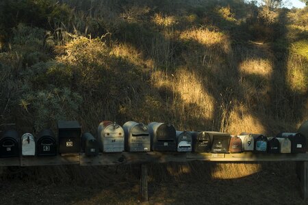 Country post letter