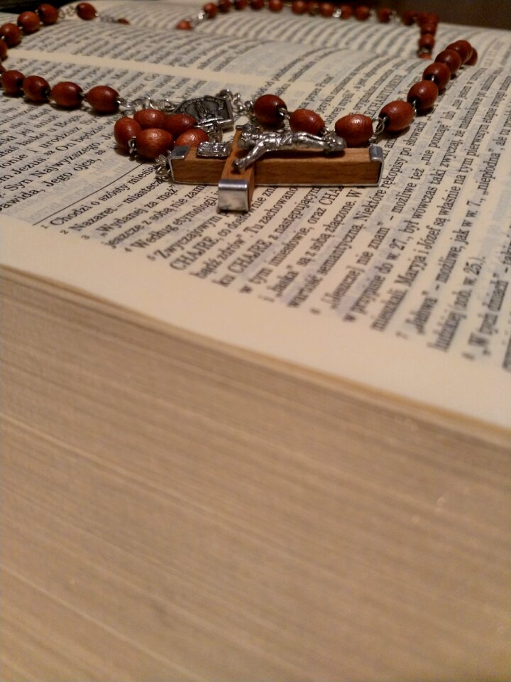 The rosary prayer bible