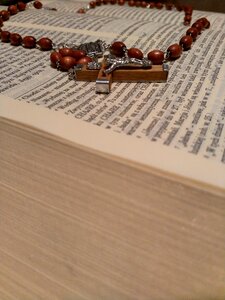 The rosary prayer bible