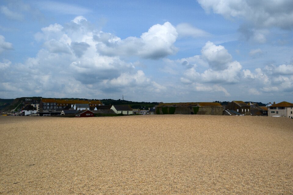 Blue sand clouds