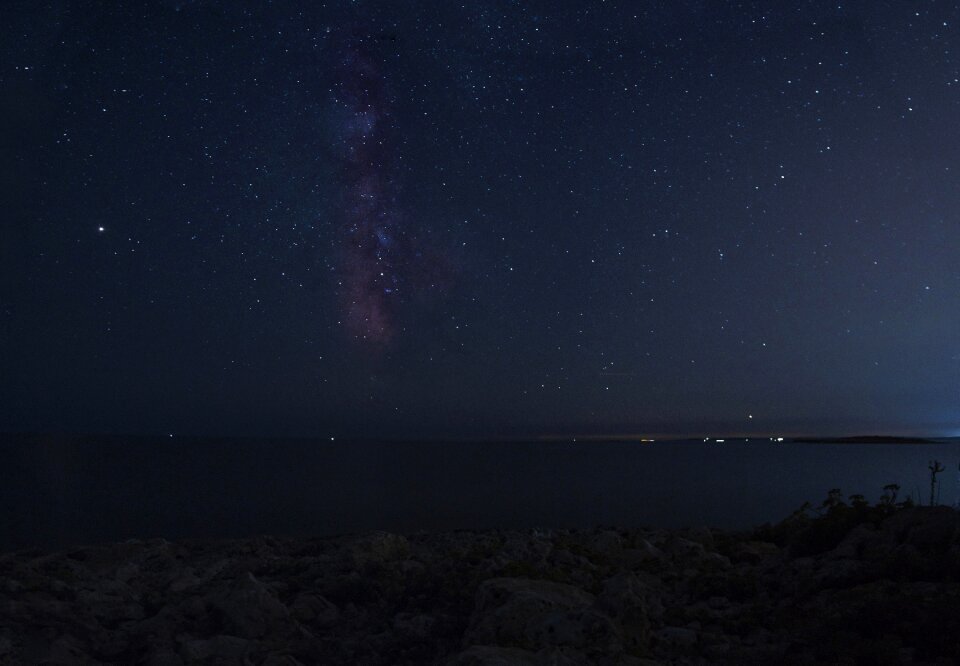 Night sky astronomy photo