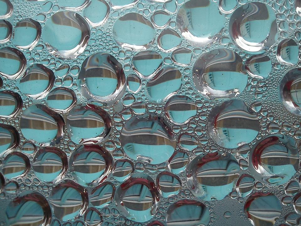Reflection fractal water