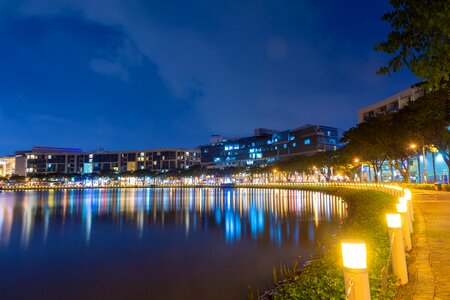 Architecture cityscape water