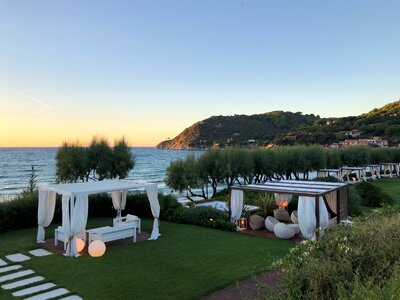 Bay italy sea