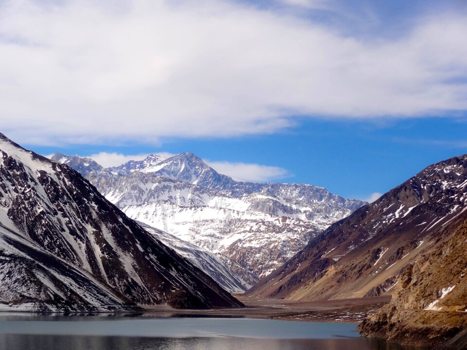 Mountains nature winter